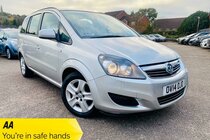 Vauxhall Zafira 1.8 16V Exclusiv Euro 5 5dr