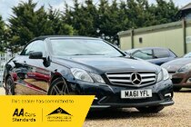 Mercedes-Benz E Class 2.1 E250 CDI BlueEfficiency Sport Edition 125 Cabriolet 2dr Diesel G-Tronic+ Euro 5 (s/s) (204 ps)