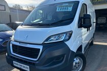 Peugeot Boxer HDI 335 L2H2 P/V 2.2 HDI PANEL VAN NICE SPEC TWO OWNER PX WELCOME FINANCE OPTIONS AVAILABLE WARRANTY INCLUDED NO VAT