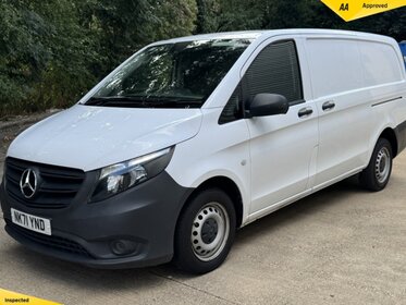 Mercedes-Benz Vito 1.7 114 CDI Progressive Panel Van 5dr Diesel Manual FWD L2 Euro 6 (s/s) (LWB) (136 ps)