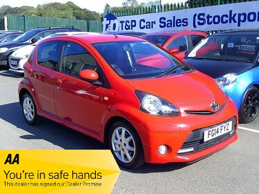 Toyota AYGO 1.0 VVT-i Mode Hatchback 5dr Petrol Manual Euro 5 (68 ps)