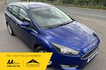 Ford Focus 1.0T TITANIUM ESTATE SAT NAV £20 ROAD TAX FINANCE NO DEPOSIT FSH NEW TIMING BELT BLUETOOTH CRUISE PARK SENSORS DAB MP3/USB