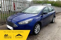 Ford Focus 1.0T TITANIUM ESTATE SAT NAV £20 ROAD TAX FINANCE NO DEPOSIT FSH NEW TIMING BELT BLUETOOTH CRUISE PARK SENSORS DAB MP3/USB