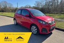 Peugeot 108 ACTIVE Plus superb history ideal first car