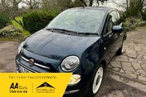 Fiat 500 1.2 Lounge Hatchback 3dr Petrol Automatic Euro 6 (s/s) (69 bhp)