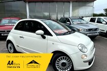 Fiat 500 LOUNGE DUALOGIC-AUTO, ONLY 45745 MILES, FULL SERVICE HISTORY, 1 LOCAL OWNER, ONLY Â£20 ROAD TAX, SUNROOF, STOP/START, ALLOYS
