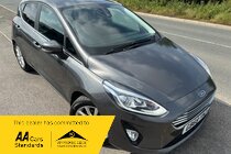 Ford Fiesta 1.5 TDCI TITANIUM DIESEL APPLE CAR PLAY SAT NAV BLUETOOTH DAB MP3 USB AIR CON PARK SENSORS SELF PARK CRUISE 1 YEAR MOT FSH