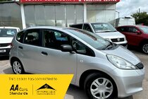 Honda Jazz I-VTEC S AC -ONLY 39906 MILES, 1 FORMER OWNER, SERVICE HISTORY, HEATED MIRRORS, AIR CON, BLACK+BLUE CLOTH TRIM