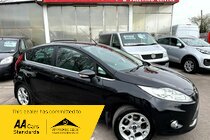 Ford Fiesta ZETEC - ONLY 44527 MILES, FULL SERVICE HISTORY, 1 FORMER OWNER, SPARE KEY, PARKING SENSORS, HEATED SCREEN, ALLOYS