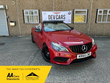 Mercedes E Class E220 2.1 BlueTEC AMG Line Cabriolet G-Tronic+ Euro 6 (s/s) 2dr