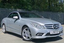 Mercedes-Benz E Class 2.1 E250 CDI BlueEfficiency Sport Edition 125 Cabriolet G-Tronic+ Euro 5 (s/s) 2dr