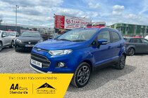 Ford ECOSPORT TITANIUM TDCI+£35 ROAD TAX+ULEZ COMPLIANT+6M WARRANTY+03/25 MOT NO ADVISORY+FULL HISTORY