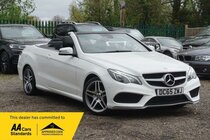 Mercedes-Benz E Class 2.1 E220 BlueTEC AMG Line Cabriolet G-Tronic+ Euro 6 (s/s) 2dr