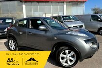 Nissan Juke ACENTA - ONLY 57191 MILES, FULL SERVICE HISTORY, REAR PARKING SENSORS, RADIO CD+BLUETOOTH, ALLOYS