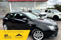 SEAT Ibiza TOCA-ONLY 66026 MILES, 1 FORMER OWNER, SERVICE HISTORY, SAT NAV, BLUETOOTH, Â£190 ROAD TAX, SPARE REMOTE KEY