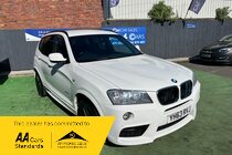BMW X3 2.0 20d M Sport SUV 5dr Diesel Auto xDrive Euro 5 (s/s) (184 ps)