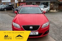SEAT Exeo TDI CR SPORT TECH- LOW MILEAGE-SAT NAVIGATION-LOVELY RED FINISH-FULL LEATHER INTERIOR-GOOD SERVICE HISTORY-2 PREVIOUS OWNERS!!