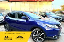 Nissan Qashqai DCI TEKNA- 1 FORMER OWNER, £20 ROAD TAX, 6 SPEED, SERVICE HISTORY, PAN ROOF, PARKING SENSORS + CAMERA, SAT NAV, LEATHER,
