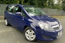 Vauxhall Zafira 1.6 16V Exclusiv Euro 5 5dr