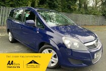 Vauxhall Zafira 1.6 16V Exclusiv Euro 5 5dr