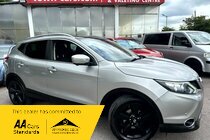 Nissan Qashqai DCI N-TEC PLUS-6 SPEED, 76276 MILES, ONLY £20 ROAD TAX, SERVICE HISTORY, START/STOP, PANORMAIC ROOF, LANE ASSIST, ALLOYS