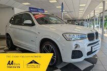 BMW X3 XDRIVE20d M SPORT AUTO DIESEL 67000 MILES ONLY