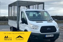 Ford Transit FORD TRANSIT FULL ALLOY CAGE TIPPER. 9,995+VAT