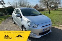 Mitsubishi Mirage 1.2 3 Hatchback 5dr Petrol CVT Euro 5 (s/s) (79 ps)