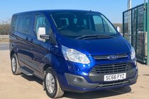 Ford Tourneo Custom FORD TRANSIT TOURNEO CUSTOM ZETEC WITH AIRCON IN BLUE.  9750 NO VAT.
