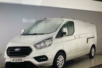 Ford Transit Custom 300 LIMITED P/V ECOBLUE RARE SILVER LONGWHEELBASE FSH CLEAN VAN