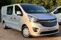 Vauxhall Vivaro 1.6 CDTi 2900 BiTurbo ecoFLEX Sportive Crew Van L2 H1 Euro 5 (s/s) 5dr (6 Seat)