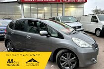 Honda Jazz I-VTEC EXL-AUTO, SERVICE HISTORY, ONLY 72336 MILES, PANORAMIC ROOF, HEATED SEATS, LEATHER TRIM, PARKING SENSORS, PRIVACY GLASS,