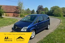 Vauxhall Meriva DESIGN 16V Full History ideal family car