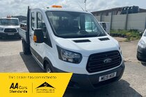 Ford Transit 350 L3 CREW CAB TIPPER DRW
