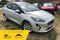 Ford Fiesta TITANIUM 1.0 Petrol Manual 5 Door Hatchback 2021 [123 BHP]
