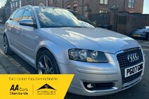 Audi A3 2.0 TDI Sport Sportback 5dr Diesel S Tronic (156 g/km, 168 bhp)