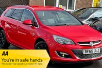 Vauxhall Astra 1.6i Elite Sports Tourer Euro 6 5dr (1 FORMER KEEPR+SERVICE HISTORY)