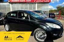 Ford C-Max TITANIUM-ONLY 47590 MILES, ONLY 1 OWNER, FULL MAIN DEALER HISTORY, SAT NAV, DAB RADIO+BLUETOOTH, PARKING SENSORS, ALLOYS