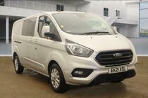 Ford Transit Custom 2.0 320 EcoBlue Limited Crew Van Auto L2 H1 Euro 6 (s/s) 5dr