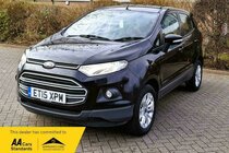 Ford ECOSPORT 1.0T EcoBoost Zetec 2WD Euro 6 (s/s) 5dr