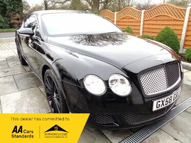 Bentley Continental NOW SOLD BENTLEY GT SPEED 602 HP TWIN TURBO W12 6.0 203 MPH,FULL SERVICE HISTORY,JUST SERVICED BY EX BENTLEY TECH,TOTALLY UNMARK