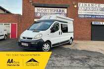 Vauxhall Vivaro DI 2900 LWB H/R P/V camper van see below for full spec no vat on this vehcile