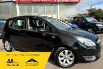 Vauxhall Meriva LIFE-ONLY 54247 MILES, 1 FORMER OWNER, SERVICE HISTORY, RADIO CD+BLUETOOTH, SPARE REMOTE KEY, ALLOYS