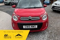 Citroen C1 FLAIR-VERY LOW MILEAGE CAR-INSURANCE WRITE OFF DUE TO BACK BUMPER BUT ALL FIXED-DRIVES AMAZING-£0 ROAD TAX!!