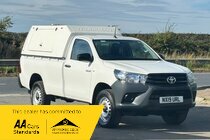 Toyota Hilux TOYOTA HILUX EURO 6 4X4 SINGLE CAB PICKUP WITH AIRCON. 11,995+VAT