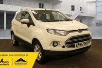 Ford ECOSPORT 1.0T EcoBoost Zetec 2WD Euro 6 (s/s) 5dr