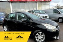 Peugeot 208 ACTIVE-ONLY Â£20 ROAD TAX, LOW 52613 MILES, SERVICE HISTORY, 1 FORMER OWNER, DAB RADIO+BLUETOOTH, AIR CON, ALLOYS