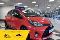 Toyota Yaris VVT-I ORANGE EDITION M-DRIVE S AUTO PETROL HYBRID 53000 MILES  PANO  SUNROOF