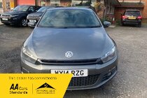 Volkswagen Scirocco GT TDI BLUEMOTION TECHNOLOGY-HEATED SEATS-SAT NAVIGATION-REVERSE PARKING SENSORS-GREAT SERVICE HISTORY-£35 ROAD TAX!!!