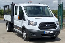 Ford Transit FORD TRANSIT EURO 6 CREW CAB TIPPER.